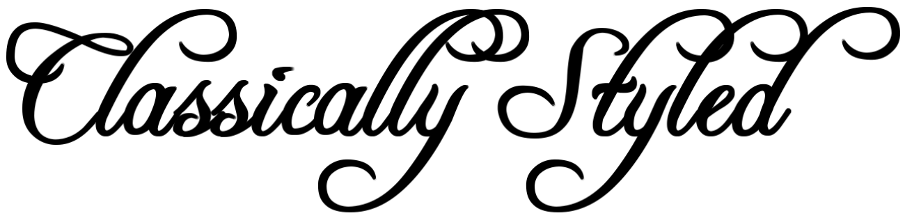 Classically Styled Script Logo