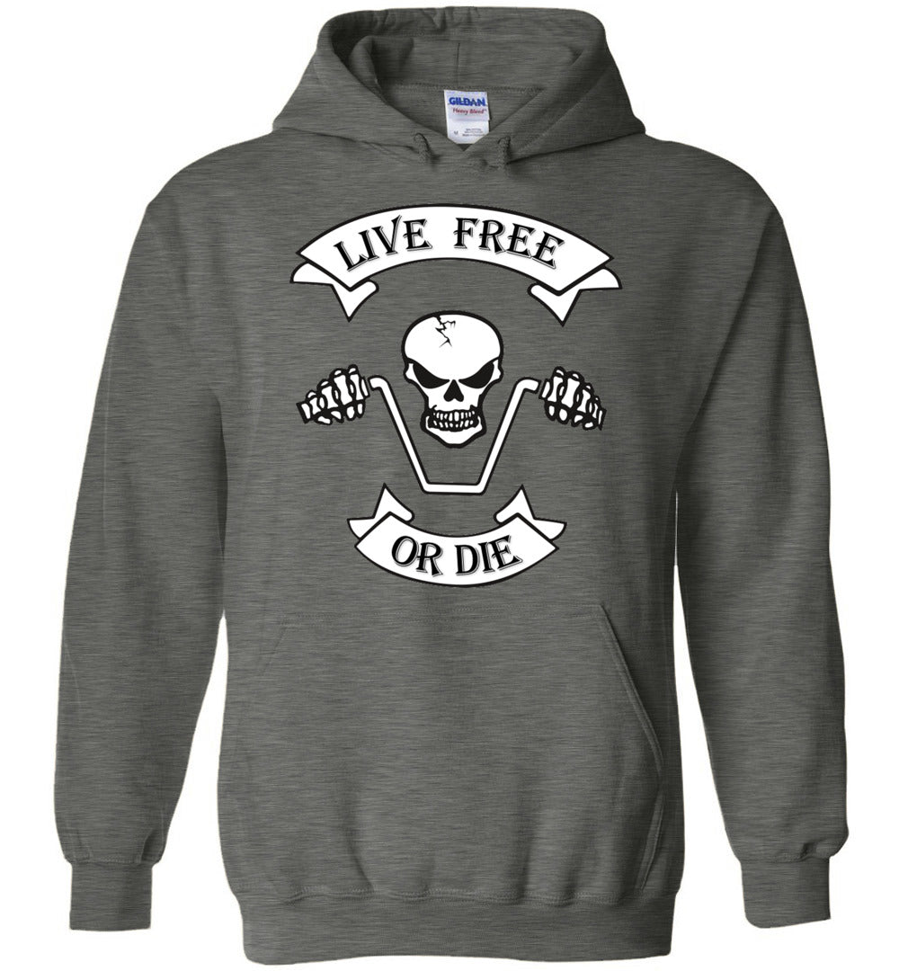 Live Free or Die - Graphic Hoodie - Classically Styled