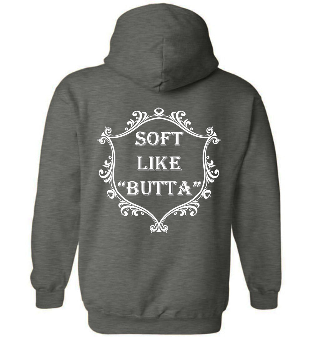 Soft Like Butta - Graphic Hoodie - Classically Styled