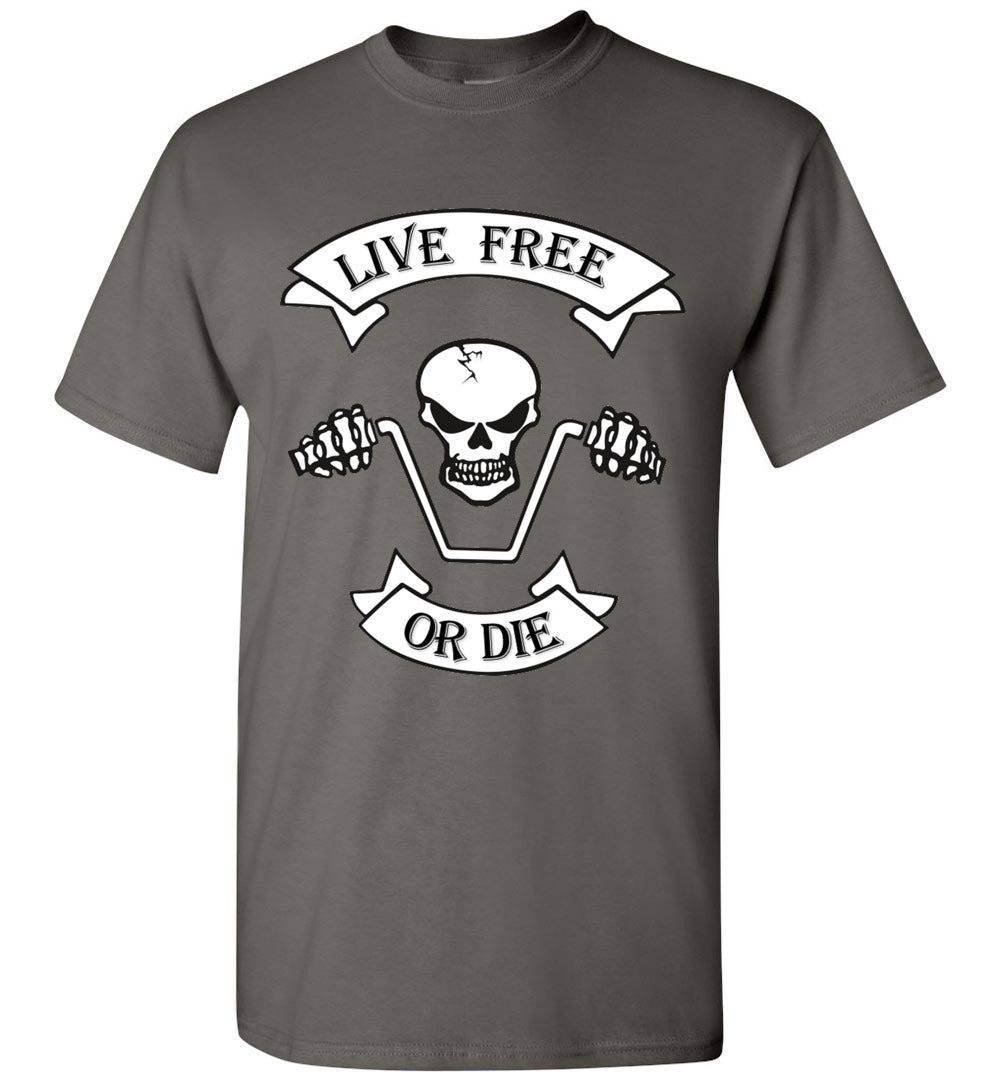 Live Free or Die - Graphic T Shirt - Classically Styled