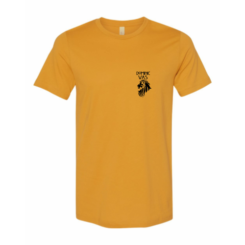 Super-Soft Dominic Vas Black Logo T-Shirt freeshipping - Classically Styled