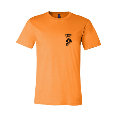 Super-Soft Dominic Vas Black Logo T-Shirt freeshipping - Classically Styled