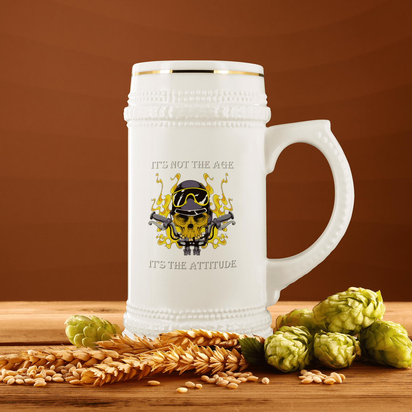 It's The Attitude - Beer Stein - Classically Styled