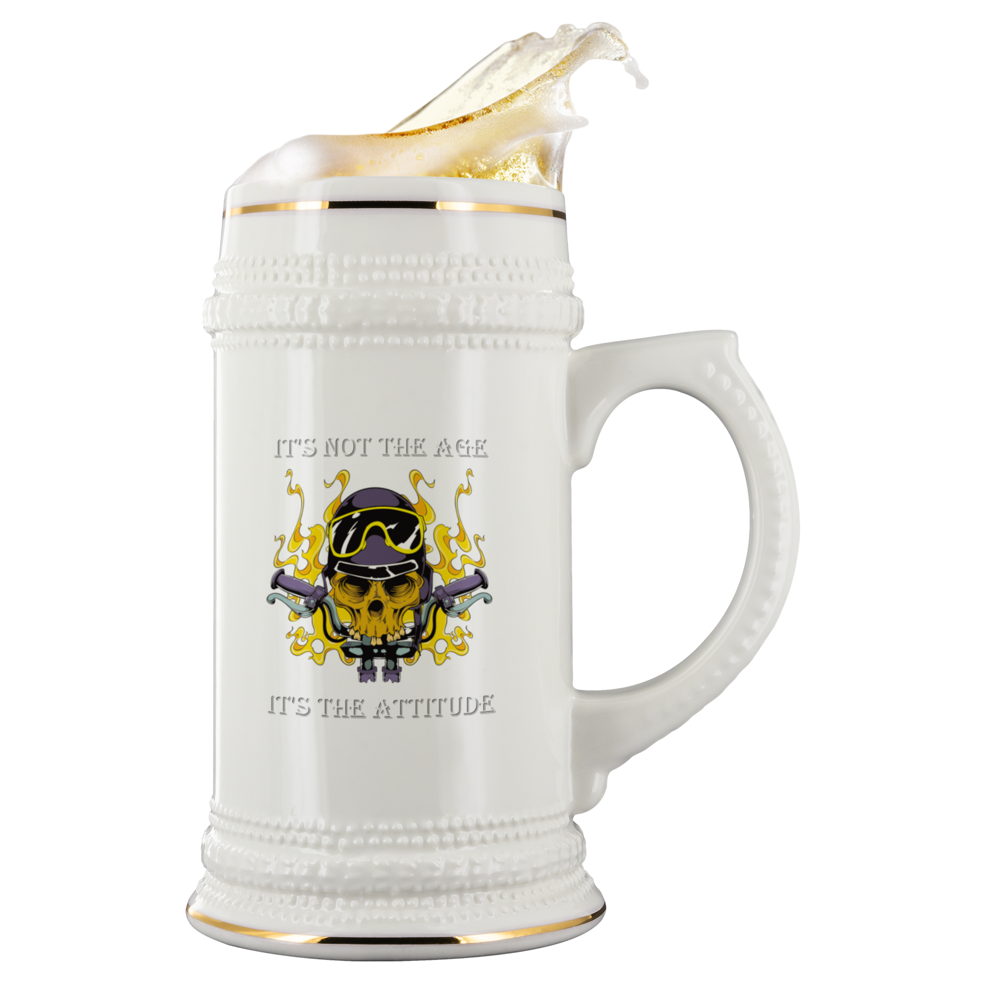 It's The Attitude - Beer Stein - Classically Styled