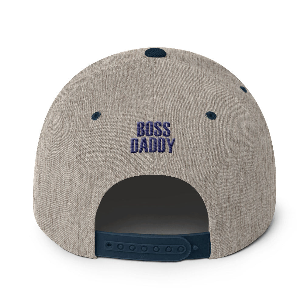 Boss Daddy&trade; Navy on Grey HatClassically Styled