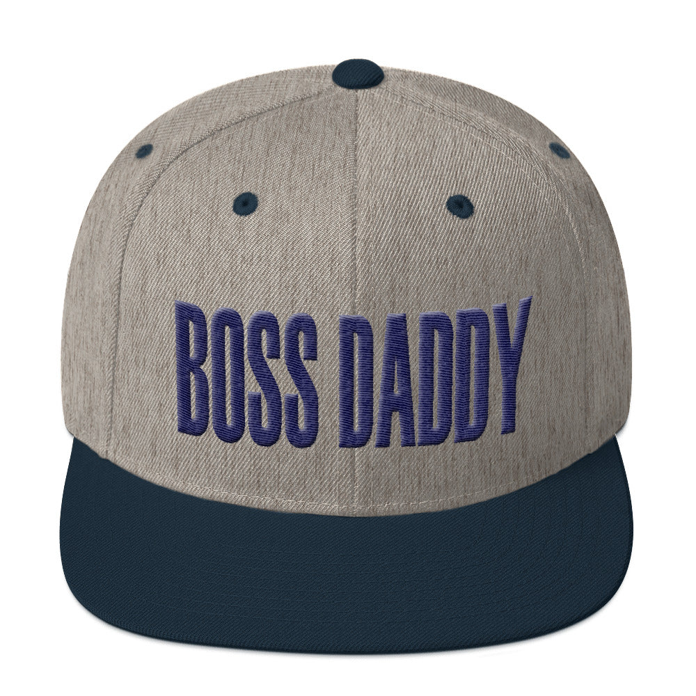 Boss Daddy&trade; Navy on Grey HatClassically Styled