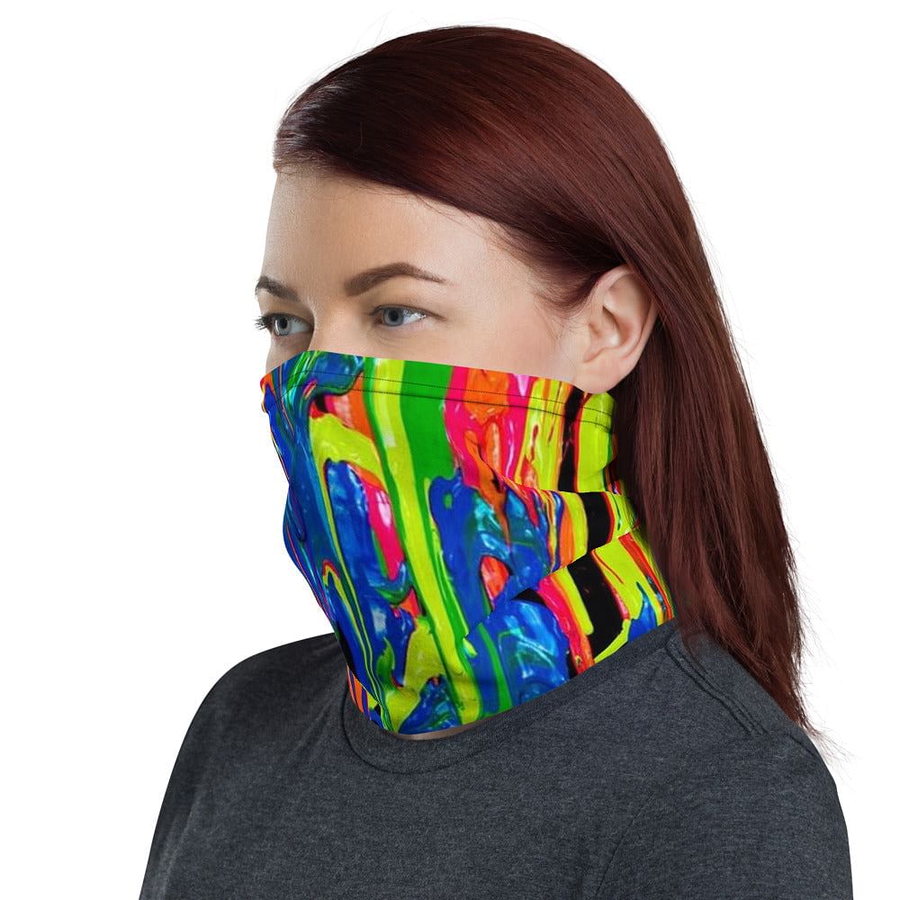 Paint Drip Neck Gaiter freeshipping - Classically Styled