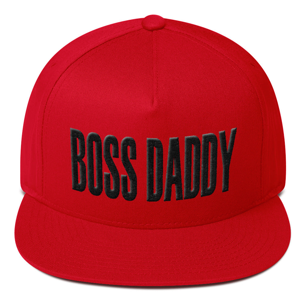 Boss Daddy&trade; Puff Black Logo HatClassically Styled