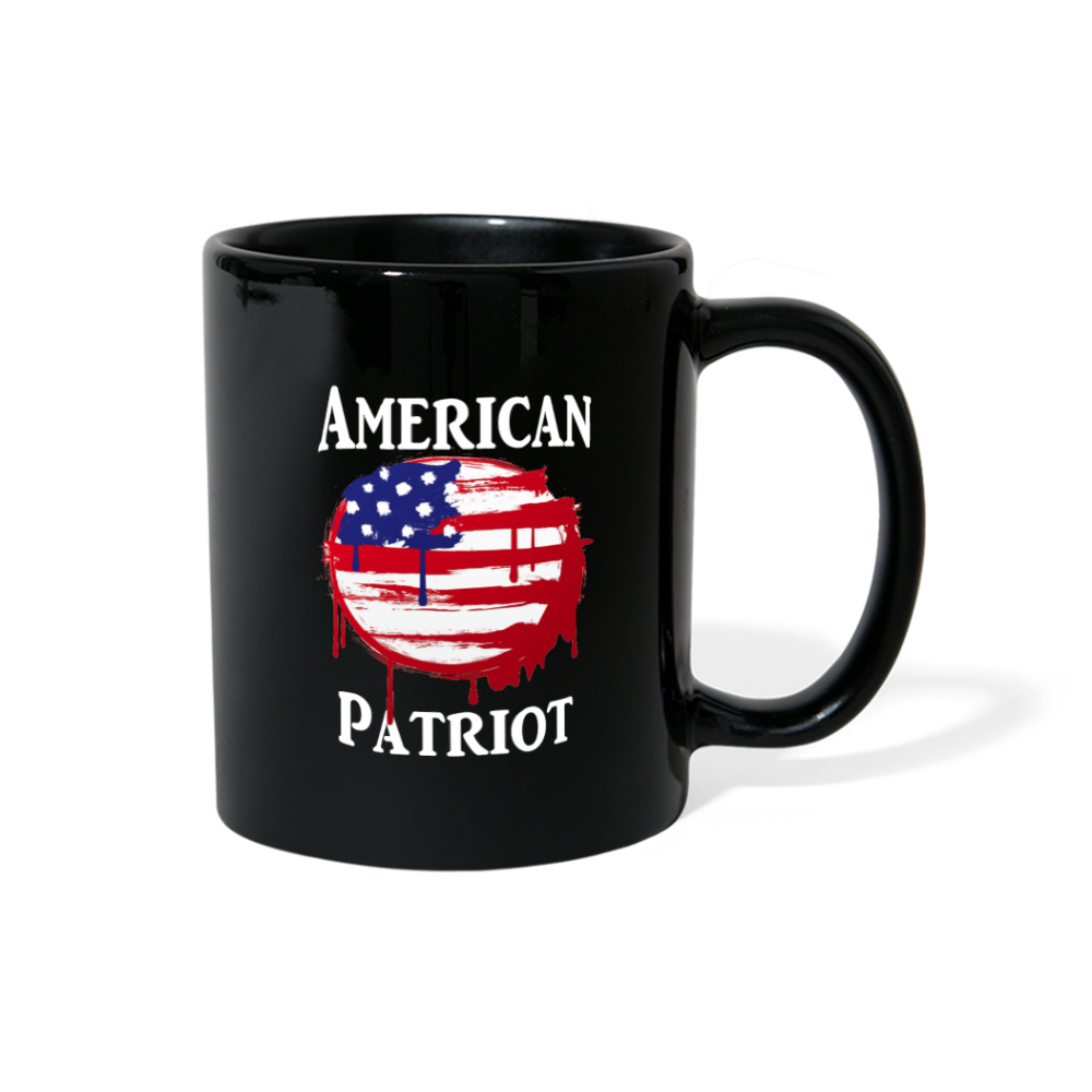 American Patriot Full Color Mug - black