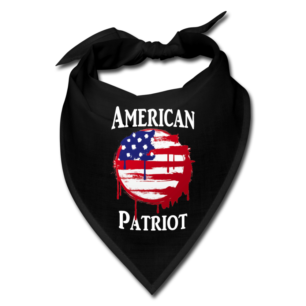 American Patriot Bandana - black