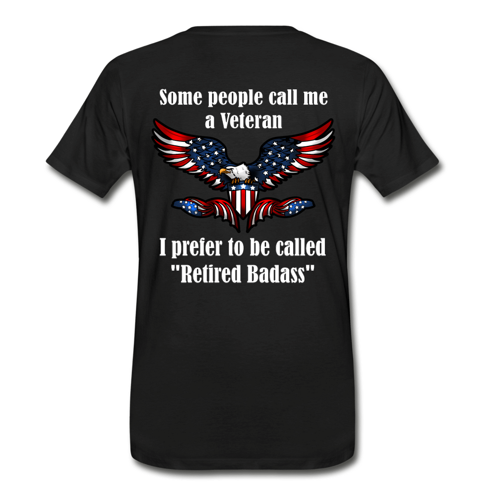 Veteran Badass Men's Premium T-Shirt - black