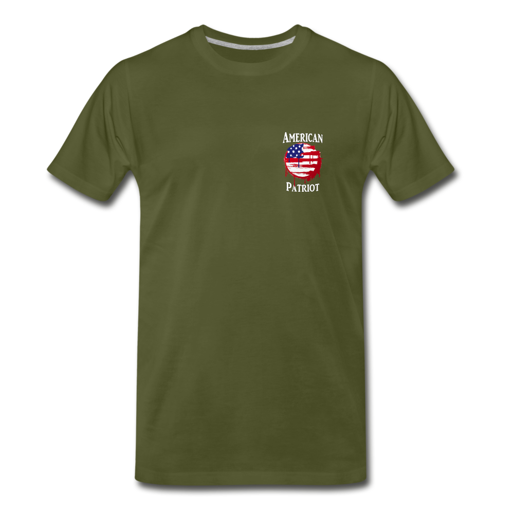 Veteran Badass Men's Premium T-Shirt - olive green
