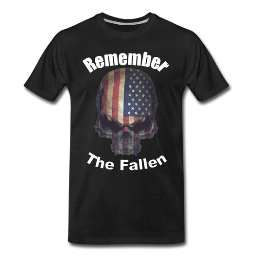 Remember The Fallen Premium T Shirt - black