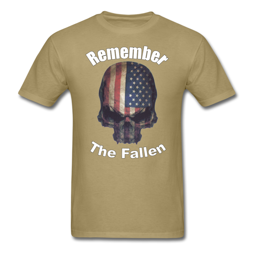 Remember The Fallen T Shirt - khaki