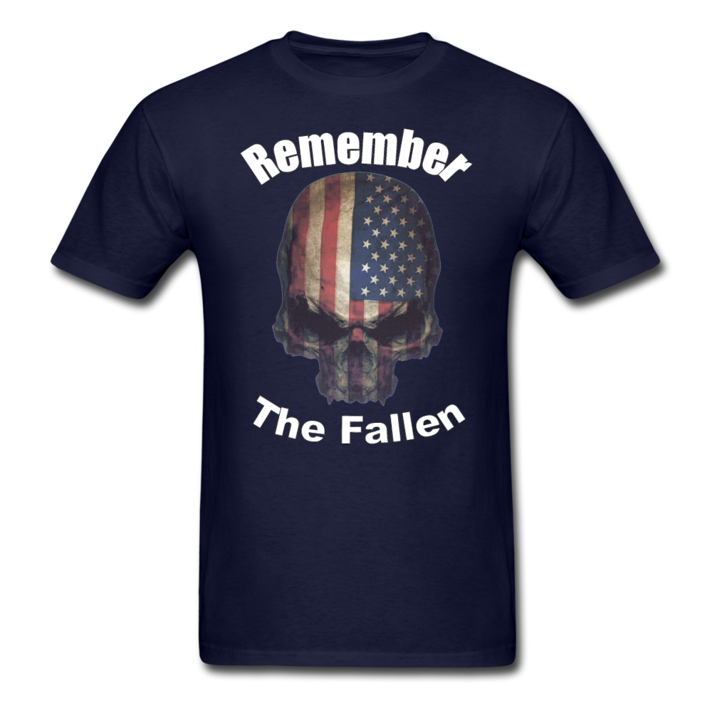 Remember The Fallen T Shirt - navy
